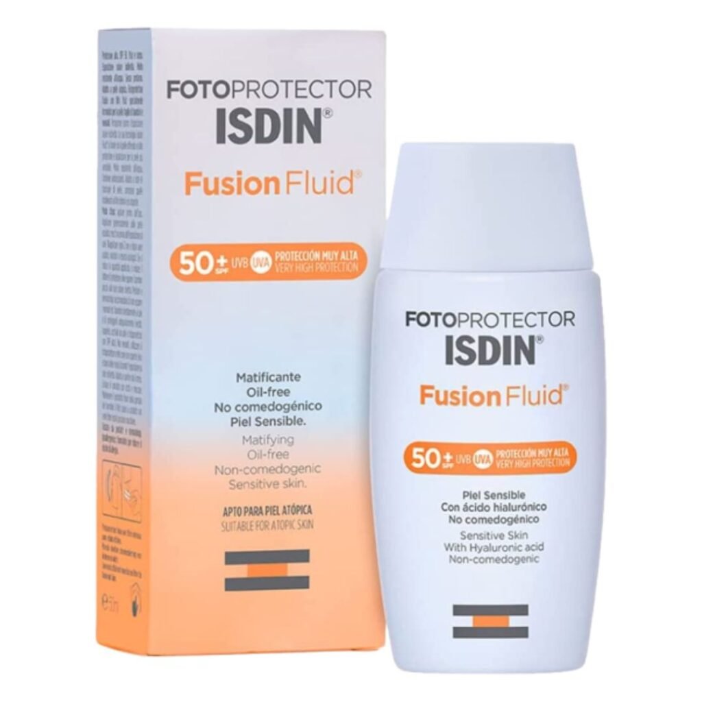 ISDIN | Fotoprotector Fusion Fluid SPF 50+ | Oil-free