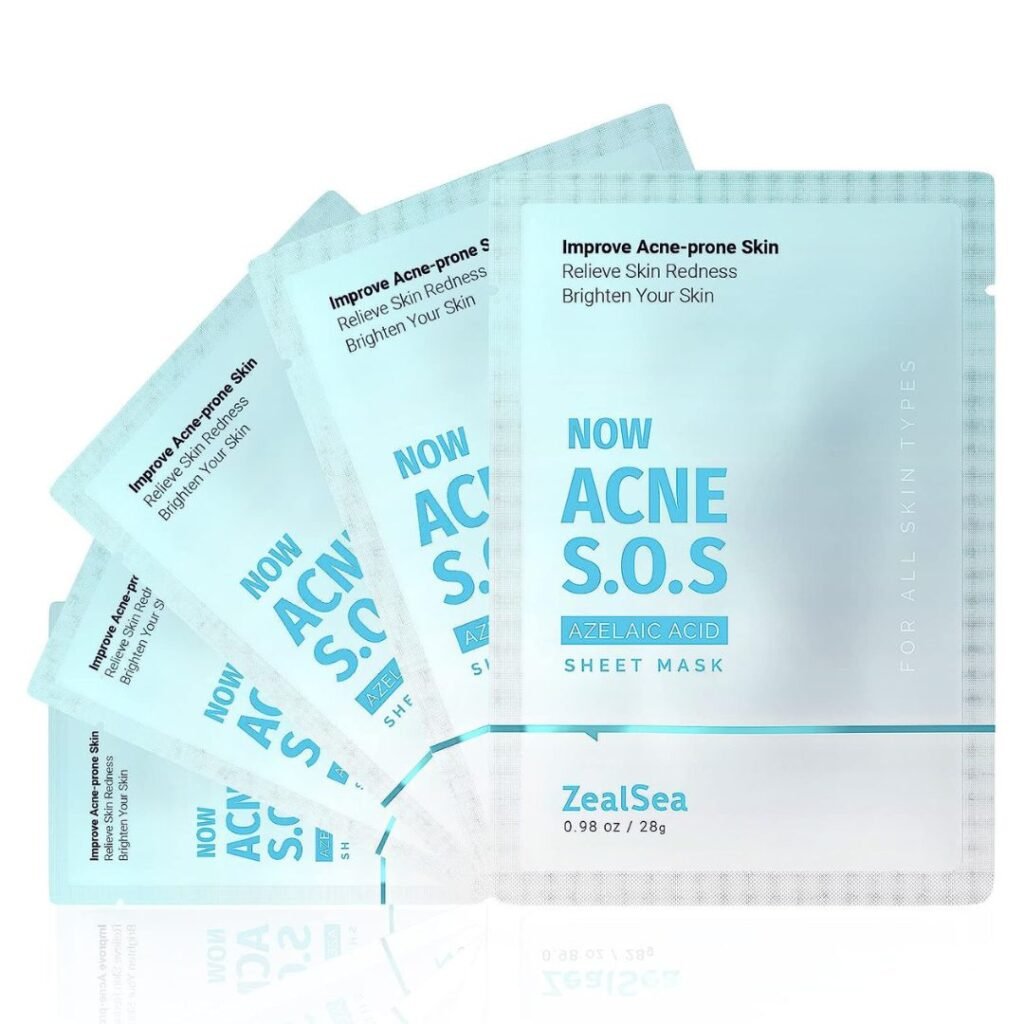 Mascarilla facial antiacné que alivia el enrojecimiento | ZealSea