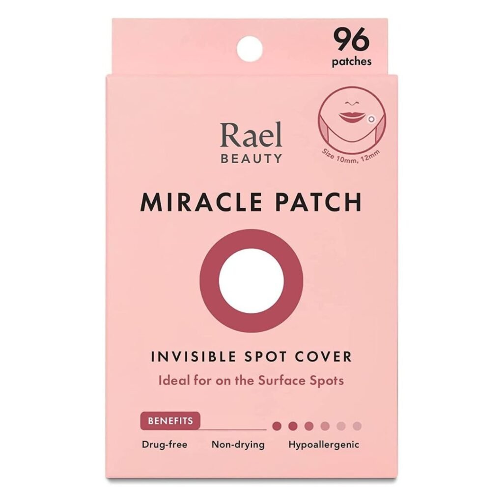 Parche para el tratamiento facial antiacné e invisible | Rael
